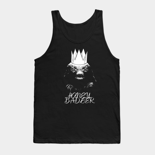 Honey Badger Tank Top by PowerliftingT